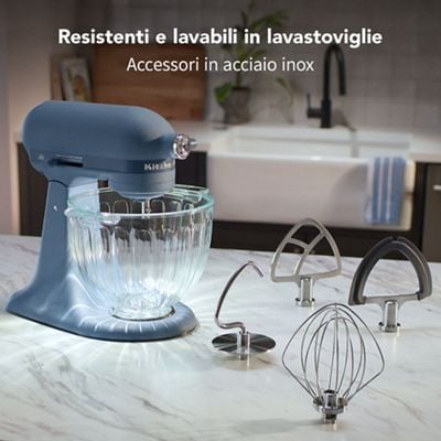 Kitchenaid Food processor 5KSM50GSVEBP Blue Peppercorn Lifestyle